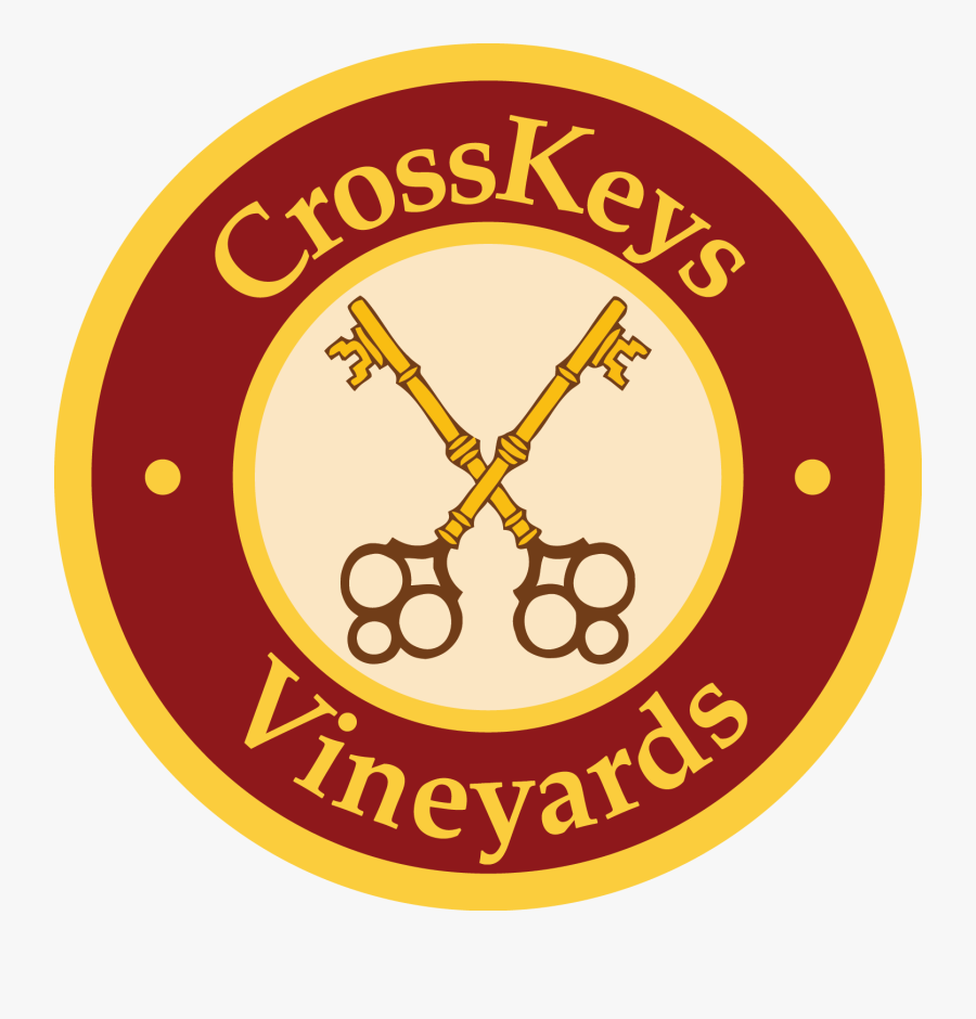 Transparent Fall Festival Clipart - Cross Keys Winery Logo, Transparent Clipart