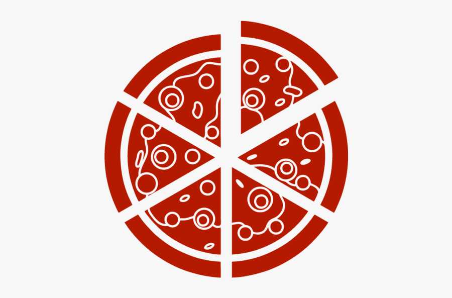 Pizza Icon Green, Transparent Clipart