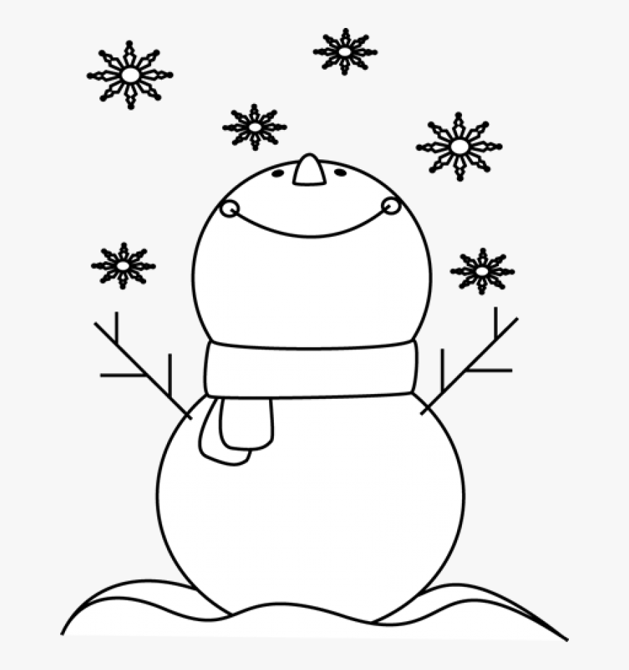 Permalink To Snowman Clipart Black And White Hand Clipart - Winter Black And White Png, Transparent Clipart
