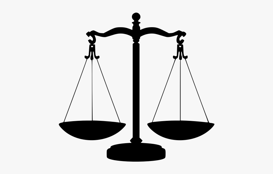 Symbol Scale Of The Justice - Clip Art Scale Balance, Transparent Clipart