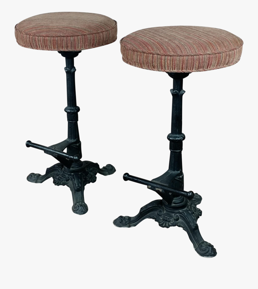 Clip Art Cast Iron Stool - Cast Iron Bsr Stool, Transparent Clipart