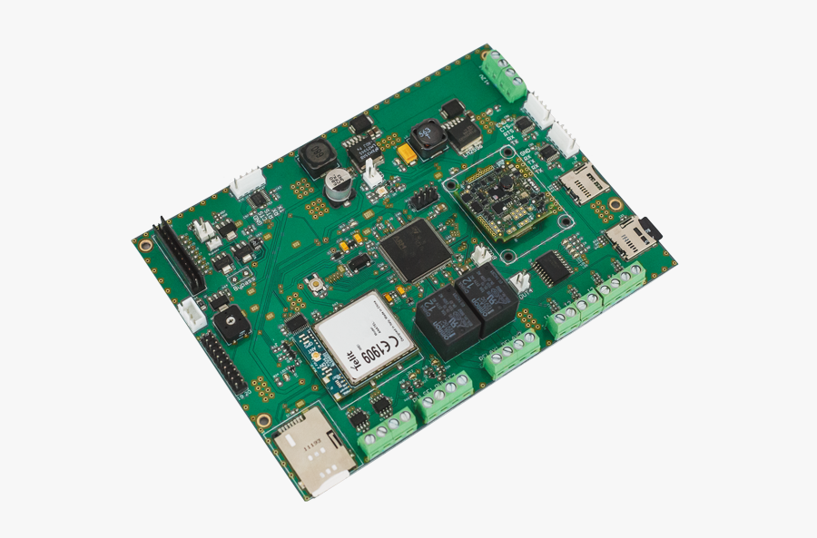 Clip Art Electronic Design Pcb Microcontrollers - Ide In Raspberry Pi Cluster, Transparent Clipart