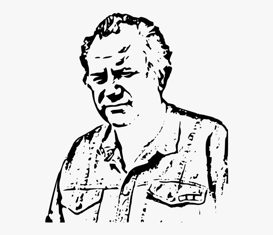 Emotion,hairstyle,art - Clip Art Hungary Man, Transparent Clipart