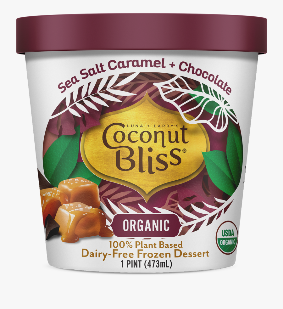 Coconut Bliss Vegan Ice Cream - Ginger Vegan Ice Cream, Transparent Clipart