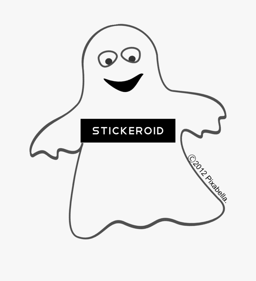 Transparent Transparent Ghost Png - Halloween Ghost Png Clipart, Transparent Clipart