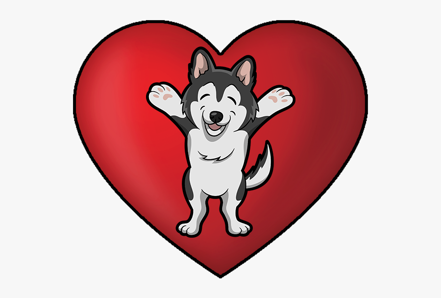 My Huskymoji Dog Stickers Messages Sticker-10 - Siberian Husky, Transparent Clipart
