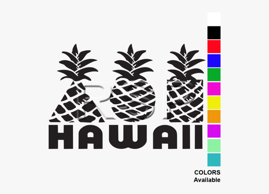 Pineapple, Transparent Clipart