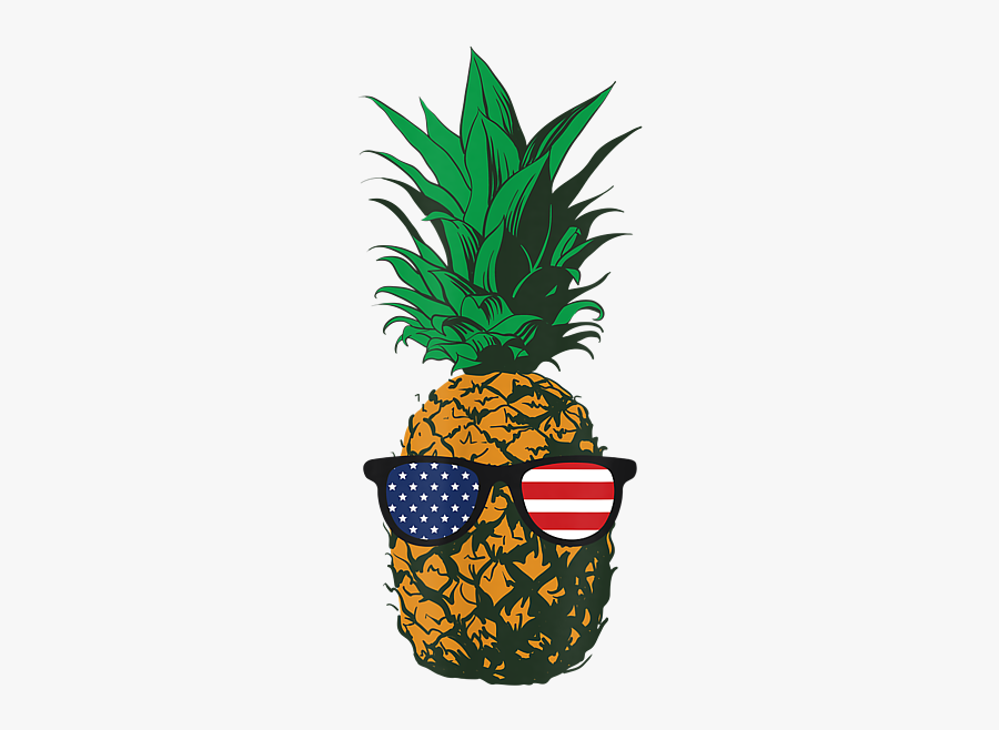 Pineapple, Transparent Clipart