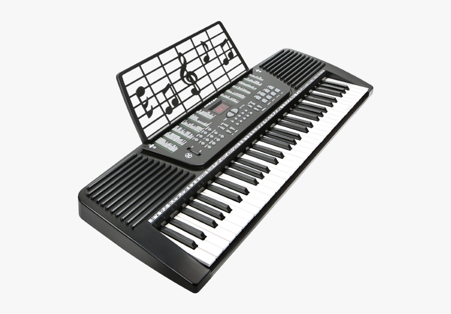 Transparent Music Keyboard Png - Drawing Of A Keyboard Piano, Transparent Clipart