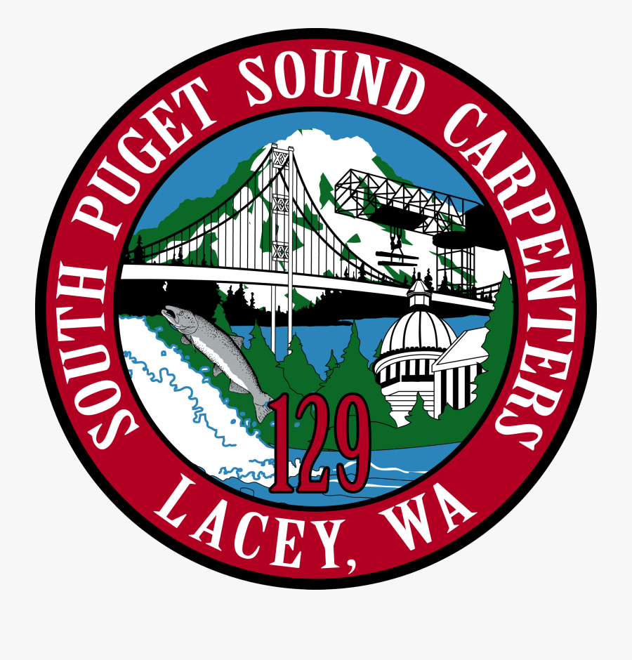 Sps Carpenters - Local Carpenters Union Logo, Transparent Clipart