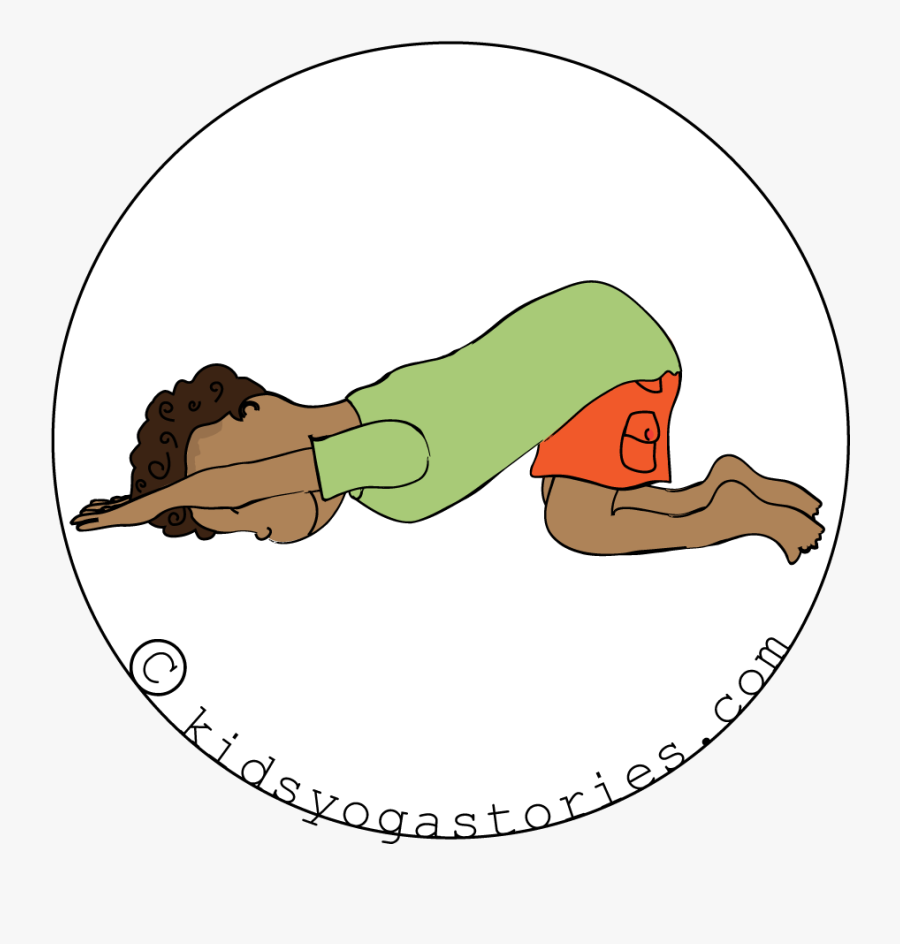 Puppy Pose Kids Yoga, Transparent Clipart