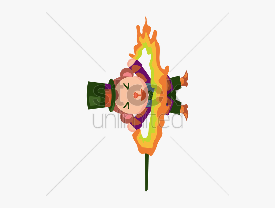 Fire Ring Circus Clipart Circus Clip Art - Illustration, Transparent Clipart