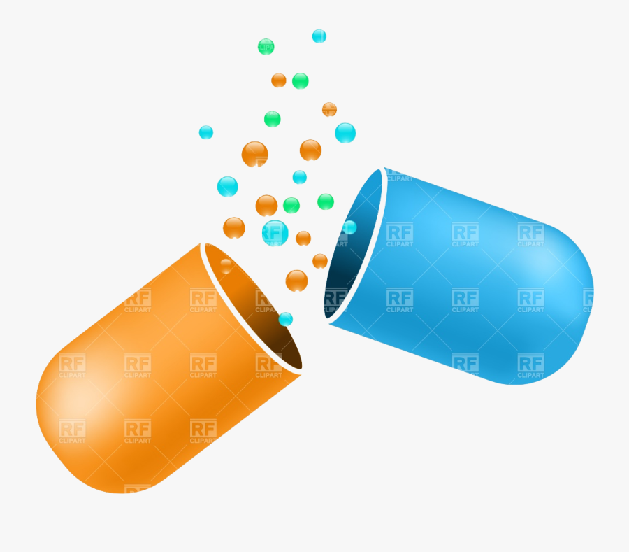 Ghb Drug On Emaze - Broken Pill Vector Png, Transparent Clipart