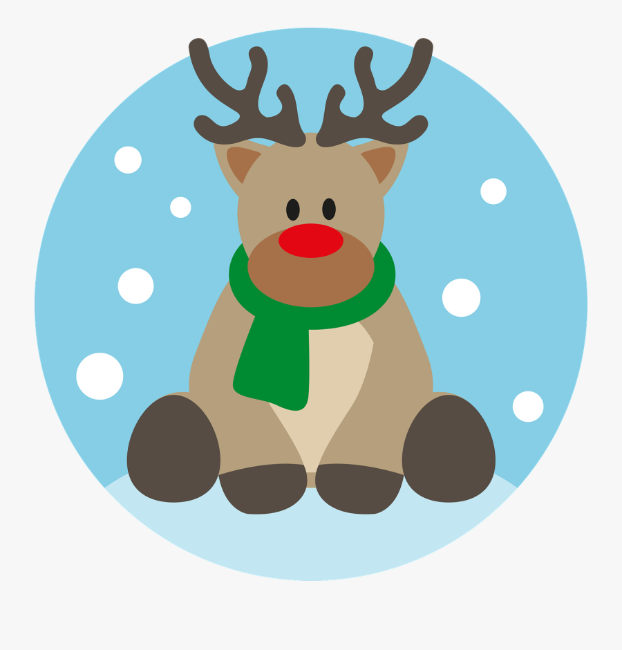 Reindeer-4642726 - Cartoon, Transparent Clipart
