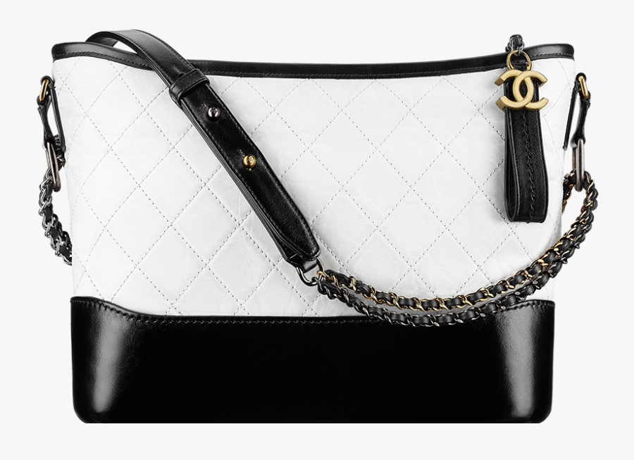 Handbag Bag Fashion Chanel Hobo Hq Image Free Png Clipart - Chanel Gabrielle Hobo White Black Small, Transparent Clipart