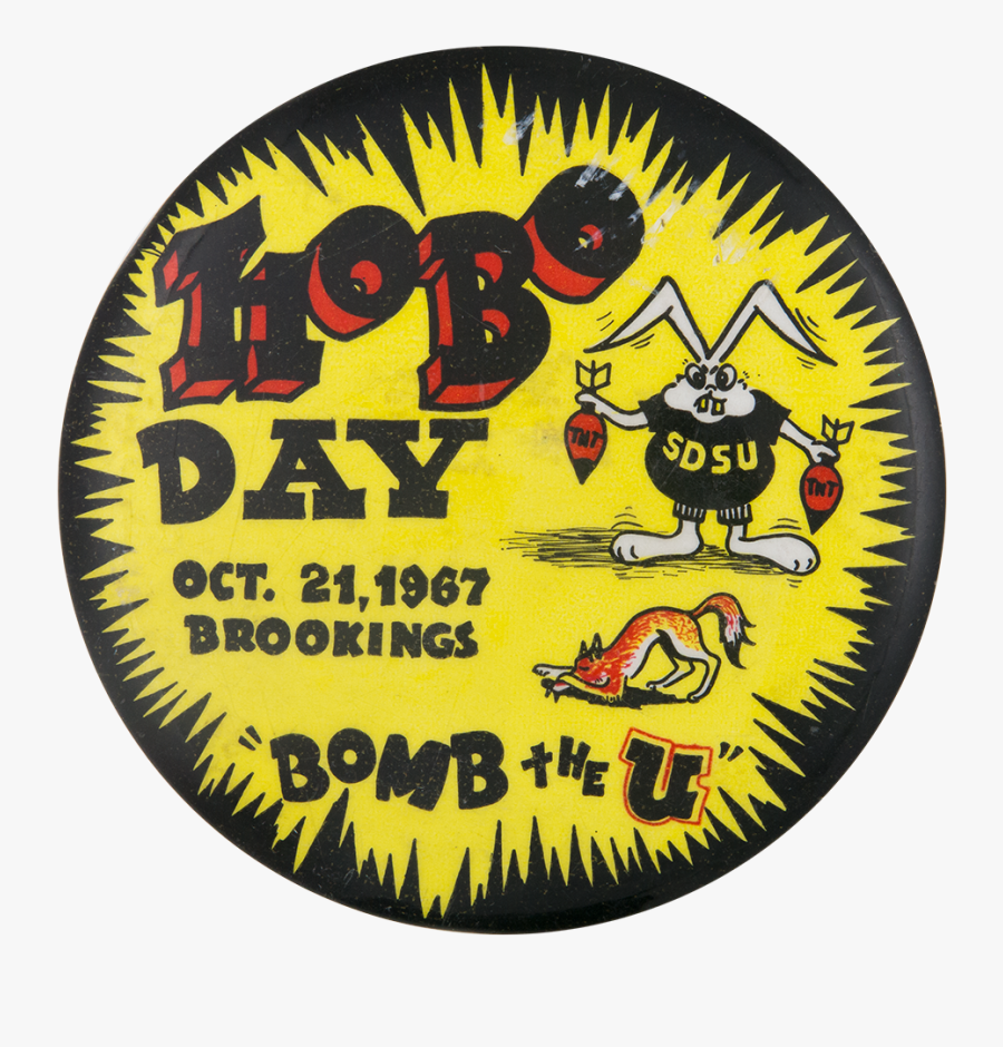 Hobo Day Event Button Museum - Label, Transparent Clipart