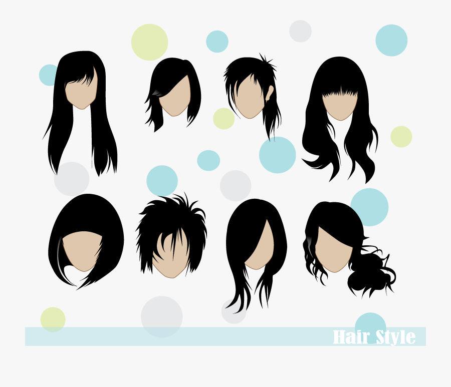 Hairstyle Drawing For Office, Transparent Clipart