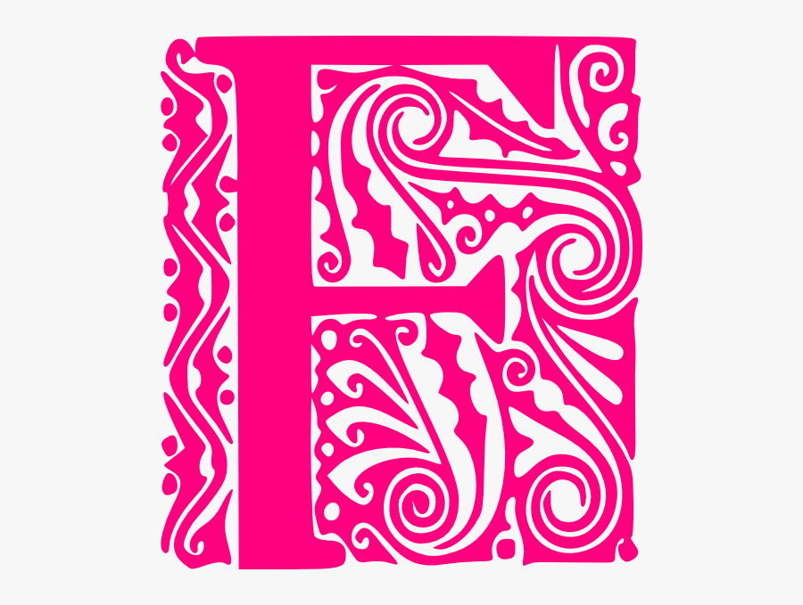 The Letter F Clip Art - Peter Behrens, Transparent Clipart