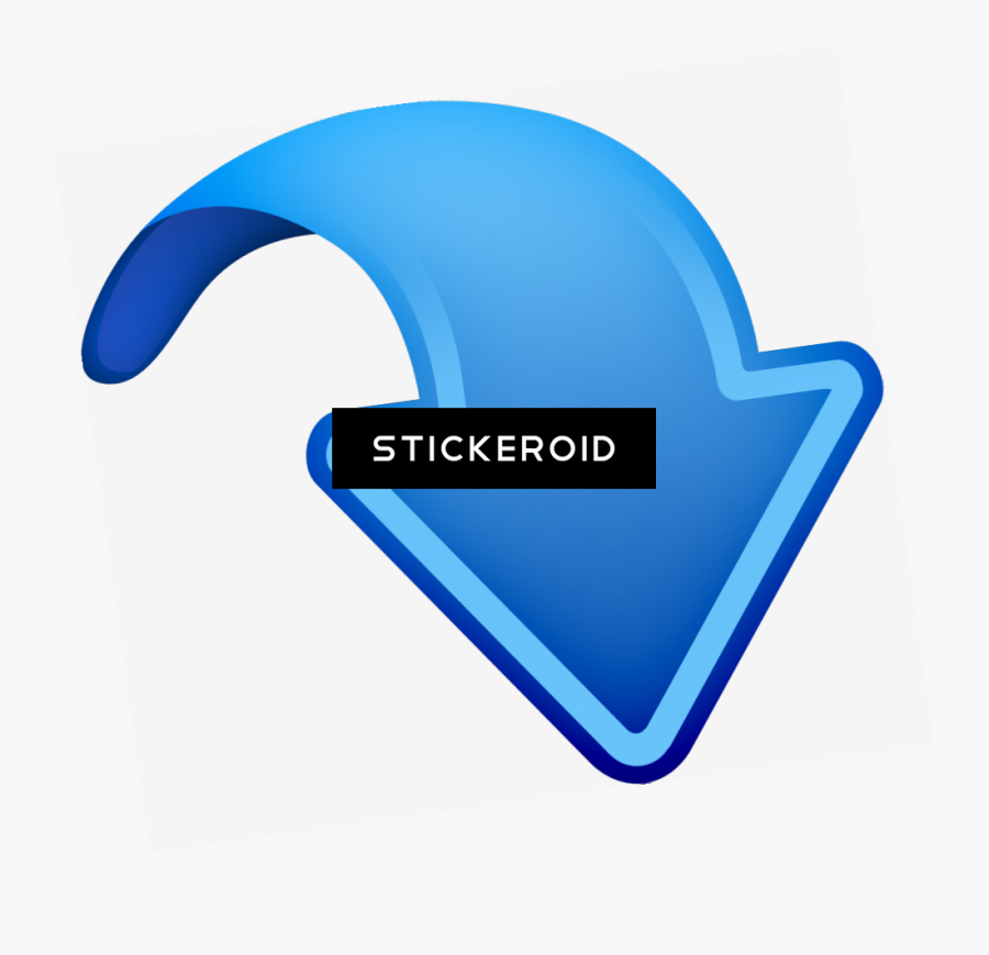 Down Arrow Design Web - Facebook F, Transparent Clipart