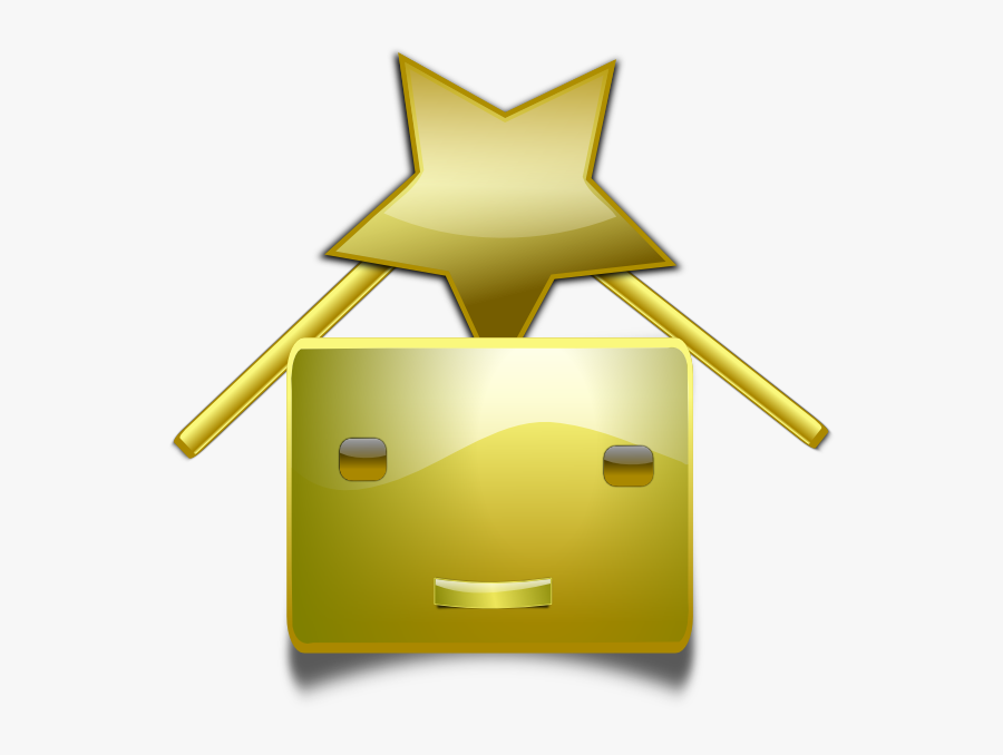 Clip Art Gold Star Transparent, Transparent Clipart