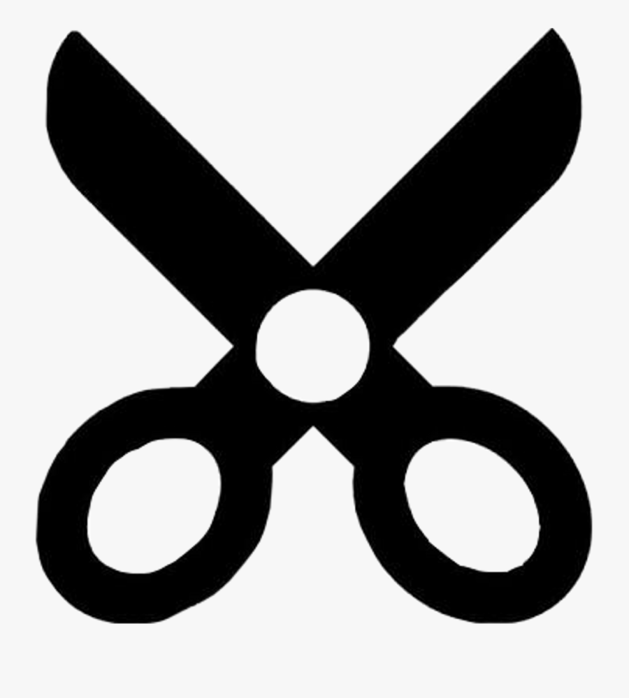 Clip Art Transprent Png Free - Tesoura Png Silhouette, Transparent Clipart