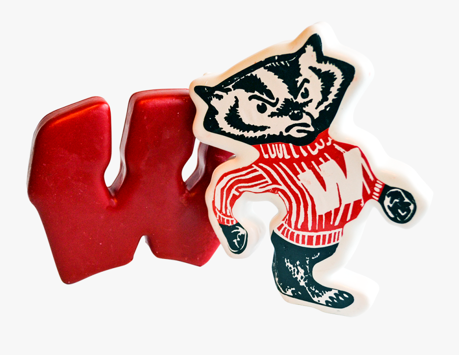 Motion W Cheese - Bucky The Badger, Transparent Clipart