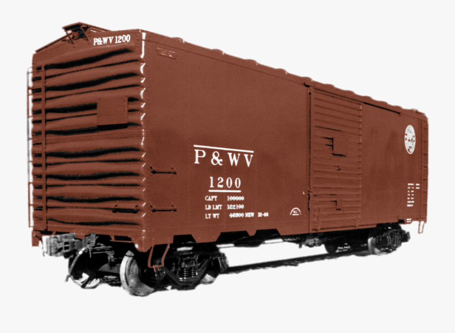 Brown Boxcar - Brown Boxcars, Transparent Clipart