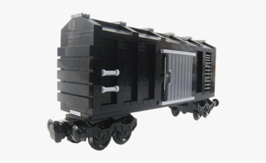 Black Toy Boxcar - Black Box Car Train, Transparent Clipart