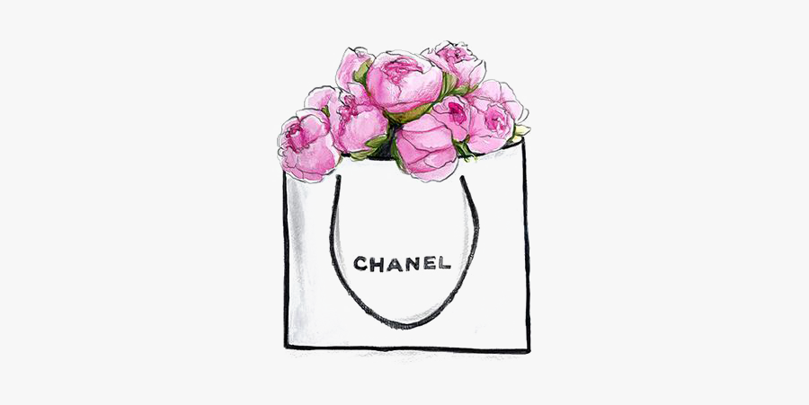 Chanel Handbags Drawing Download Hd Png Clipart - Chanel Drawing, Transparent Clipart