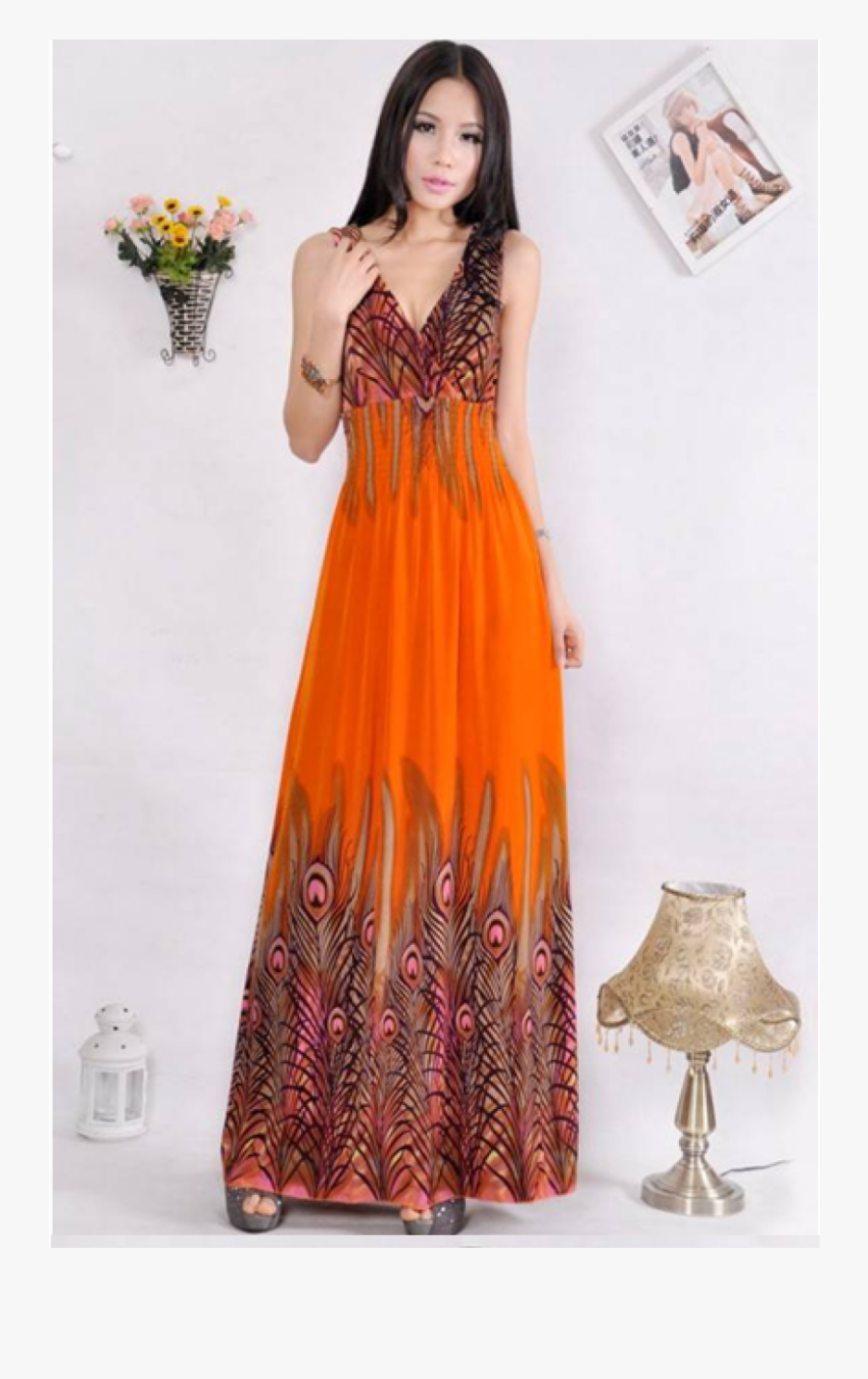 Clip Art Sundress Neckline Casual Clothing - Costume Women's Hawaiian Party, Transparent Clipart