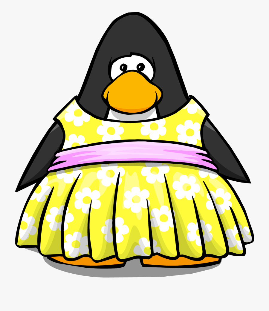 Yellow Sun Dress On Player Card, Transparent Clipart