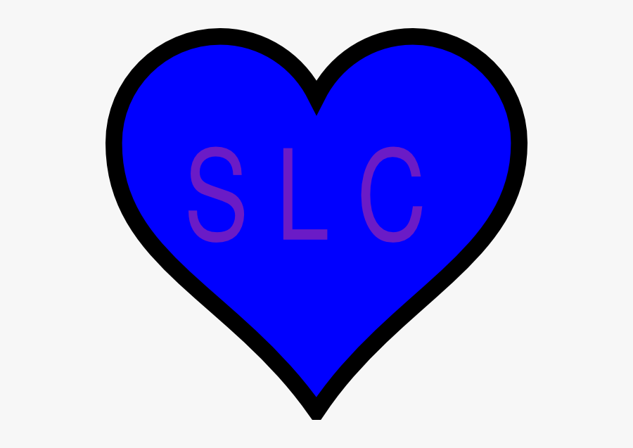 Blue Heart Clipart, Transparent Clipart