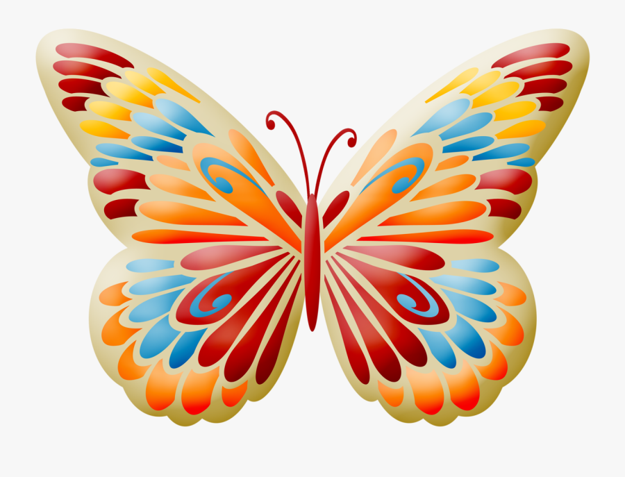 Butterfly Clipart , Png Download - Borboleta Ladybug Png, Transparent Clipart