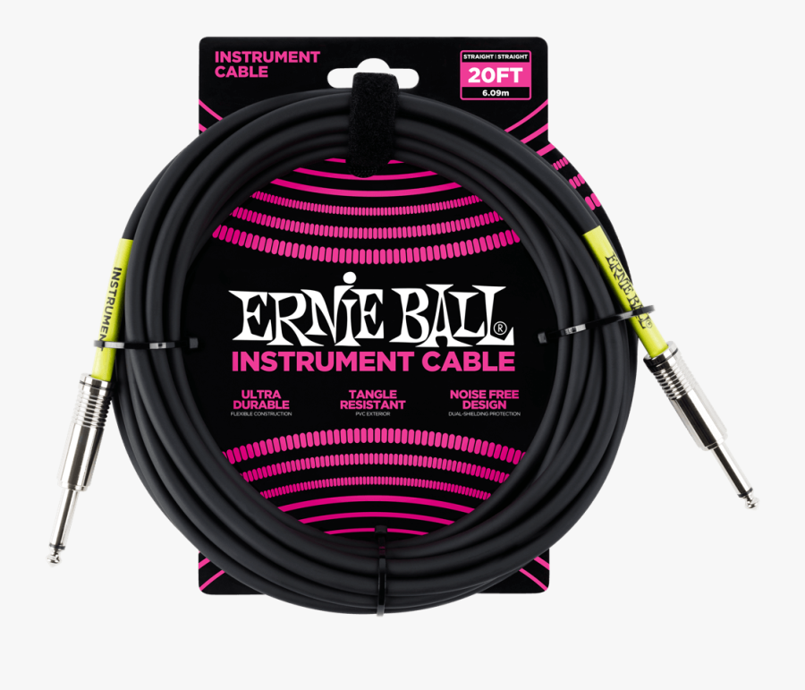 Ernie Ball 10ft Straight Clipart , Png Download - Ernie Ball Coil Cable, Transparent Clipart