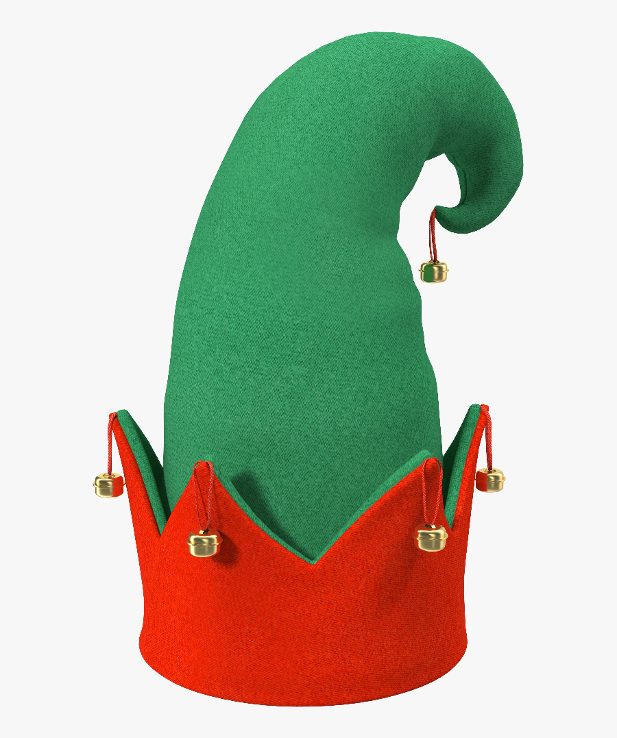 #christmas #christmashat #elf #elfhat #hat - Transparent Background Elf Hat Png, Transparent Clipart