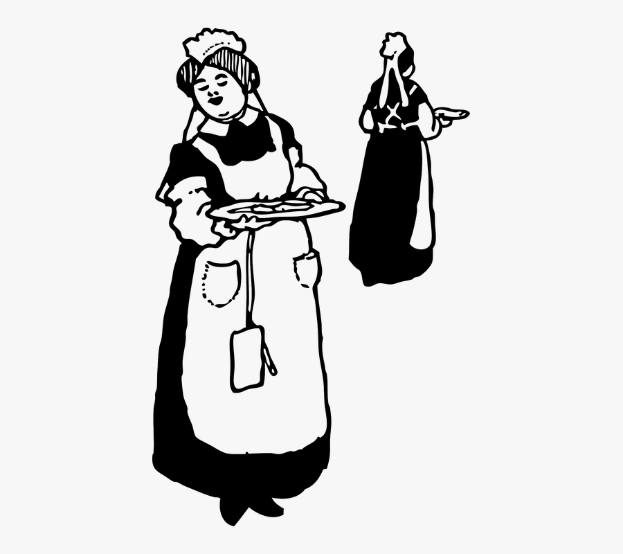 Gambar Animasi Pelayan Restoran, Transparent Clipart