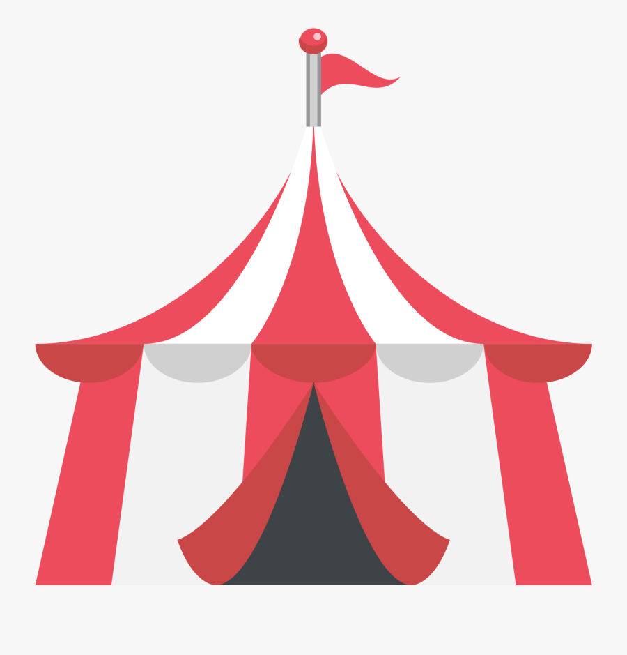 Circus Svg File Banner Royalty Free Stock - Circus Tent Svg Free, Transparent Clipart