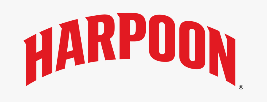Harpoon Logo Arched Red Png, Transparent Clipart