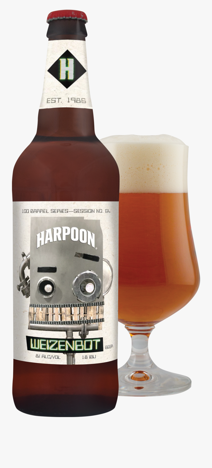 Clip Art Bottle And Barrel - Ale, Transparent Clipart