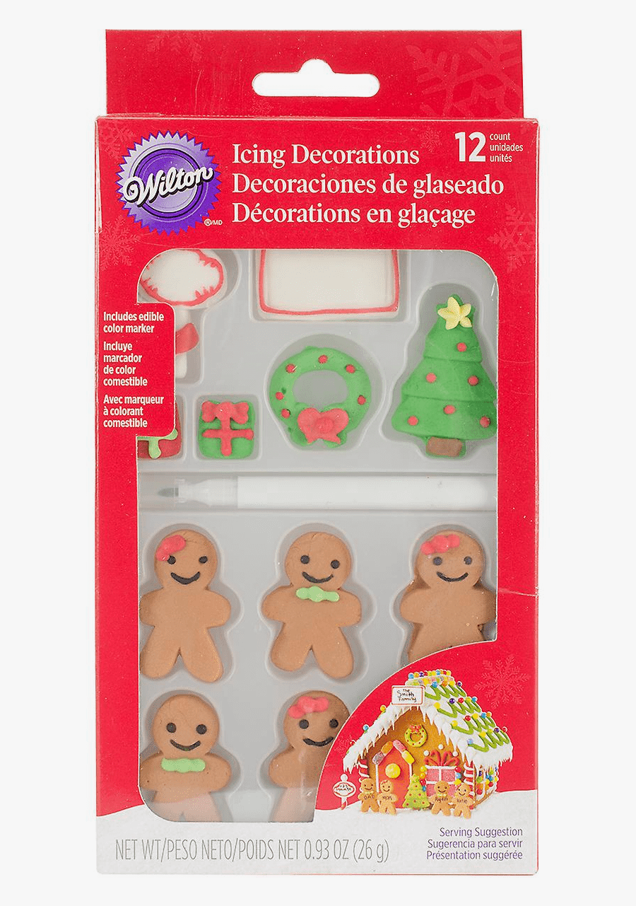 Gingerbread Candy Decorations Gingerbread Family ,, Transparent Clipart