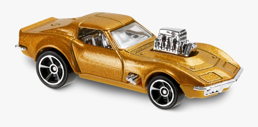 Corvette Mako Shark - Hot Wheels 68 Corvette Gas Monkey Garage, Transparent Clipart