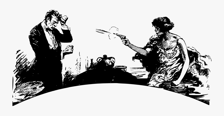 Killer Lady - Secret Adversary By Agatha Christie Illustration, Transparent Clipart