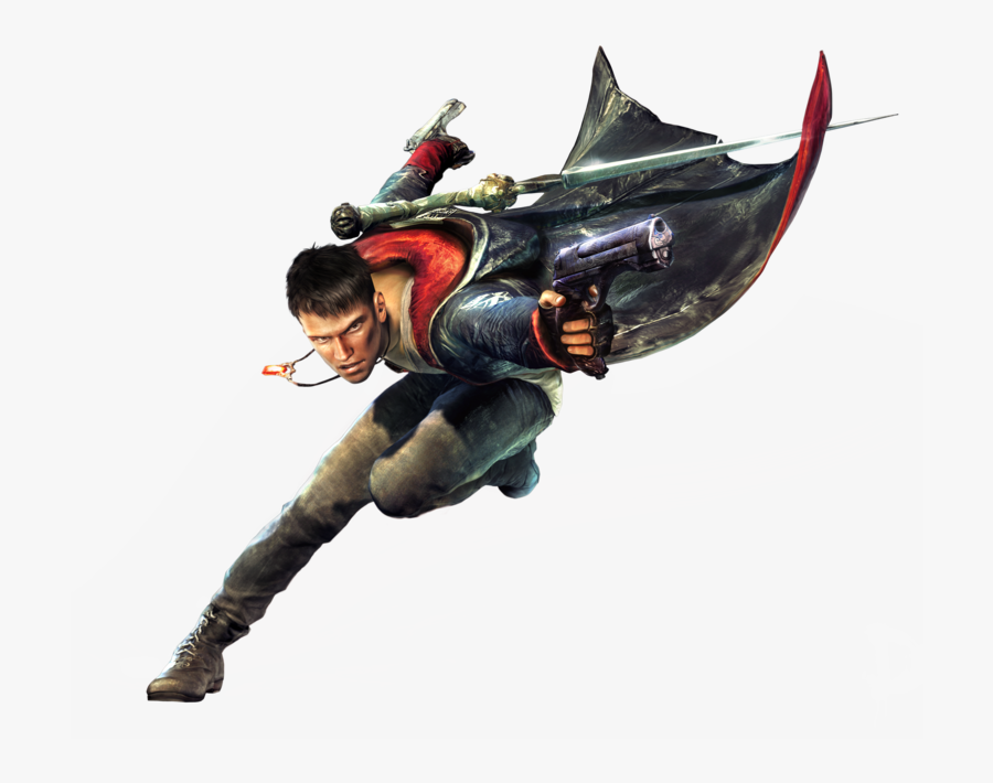 Devil May Cry Transparent - Dmc Dante Concept Art, Transparent Clipart