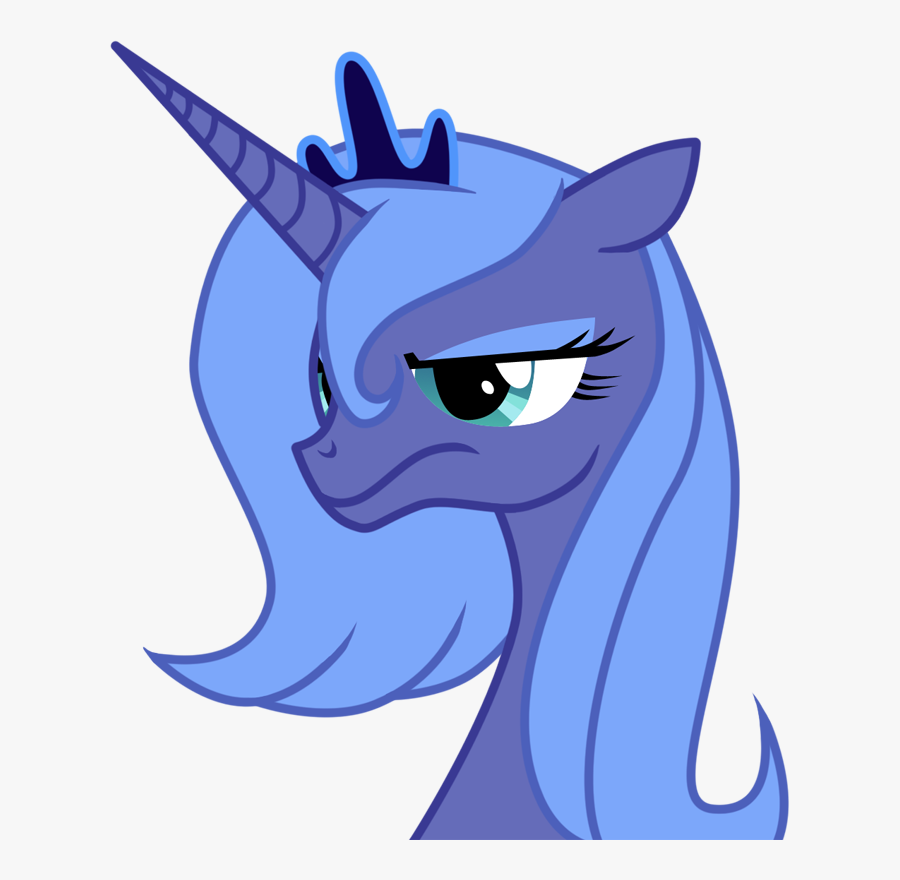 Durger, Disappoint, Female, Mare, Pony, Princess Luna, - Princess Luna, Transparent Clipart