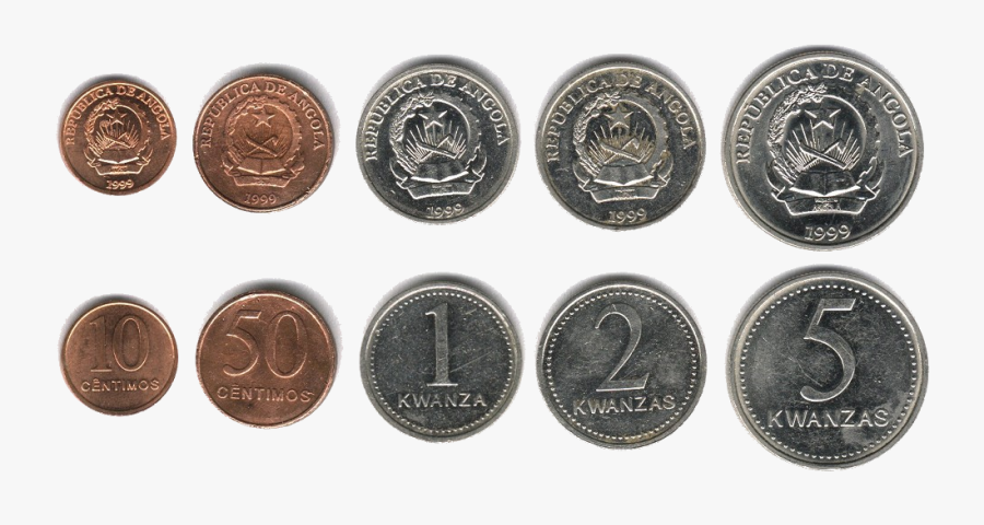 Kwanza Images - Moeda Oficial Da Angola, Transparent Clipart