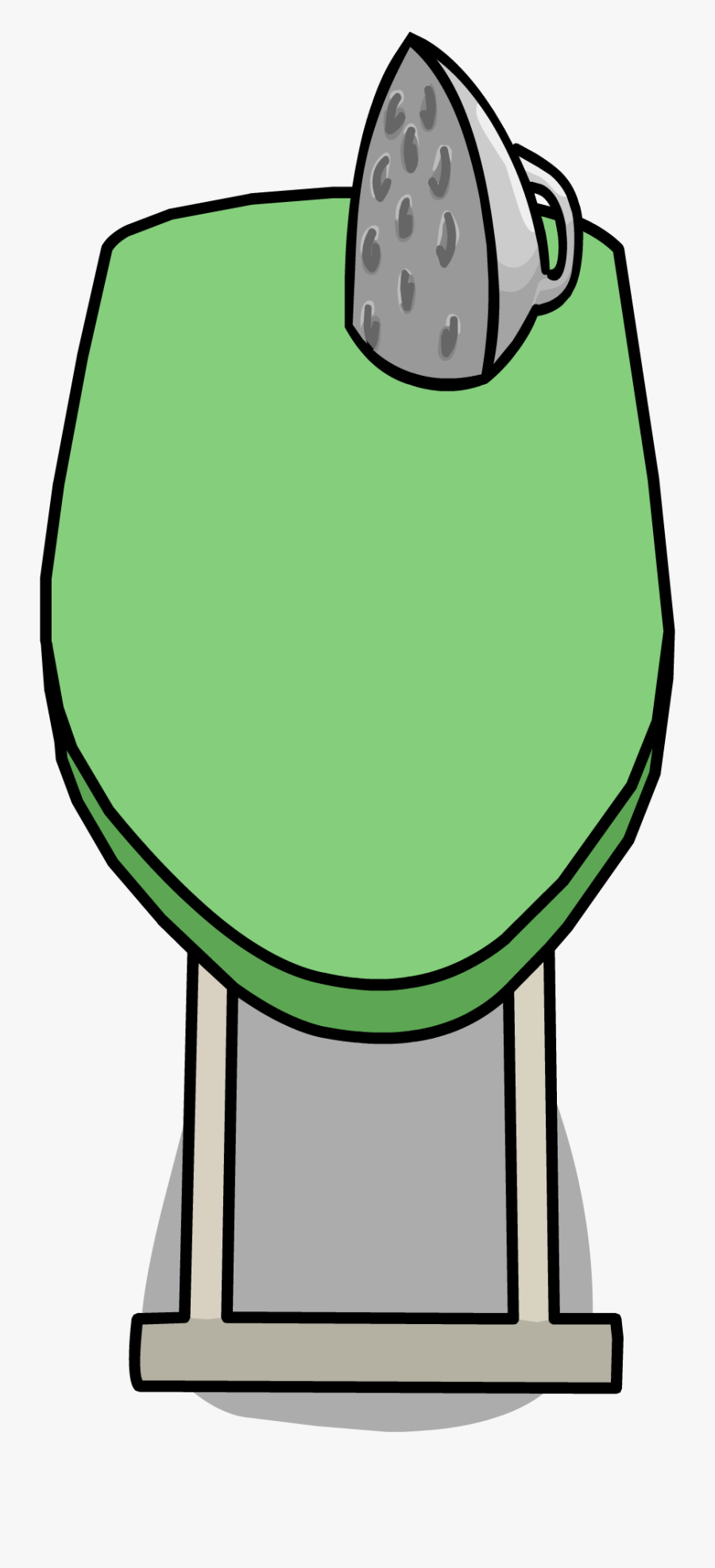 Ironing Board Sprite, Transparent Clipart