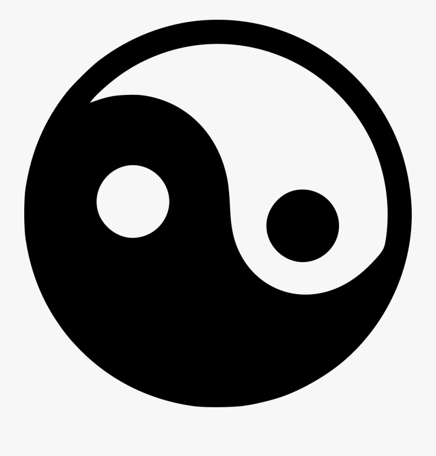 Ying Yang - Icon, Transparent Clipart