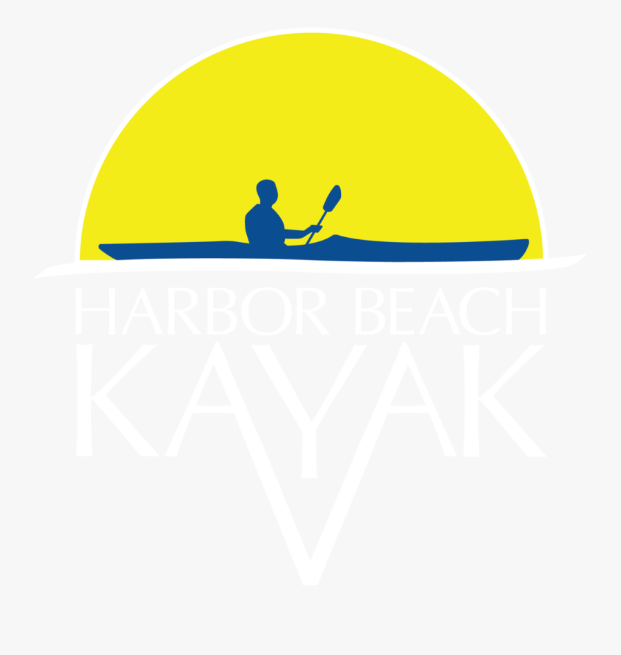 Harbor Beach Kayak Logo - Graphic Design, Transparent Clipart