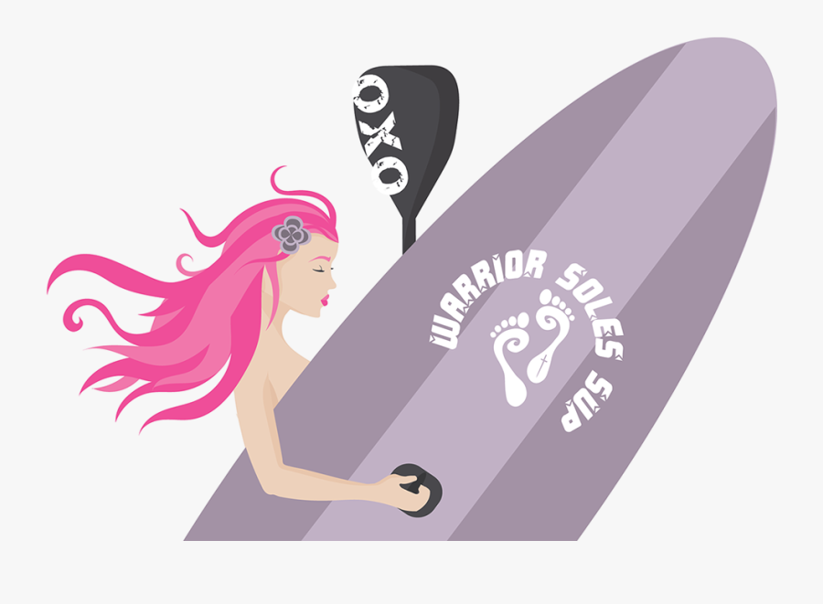 Transparent Paddle Board Clipart - Illustration, Transparent Clipart