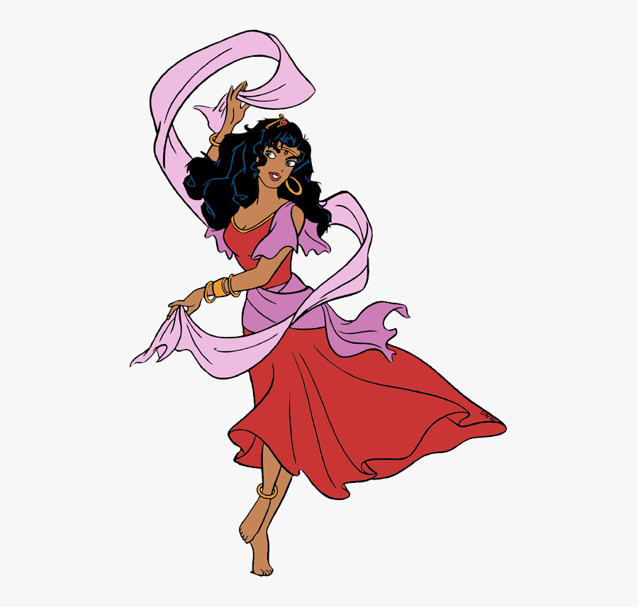Disney Esmeralda, Transparent Clipart